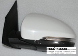 ЗЕРКАЛО ЛЕВАЯ СТОРОНА ЭЛЕКТР С ПОДОГРЕВОМ , УКАЗАТЕЛЬ ПОВОРОТА 6 КОНТ (КИТАЙ) для Hyundai TUCSON (2015-)