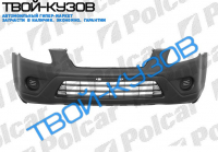 CRV 0105-1006 БАМПЕР ПЕРЕДНИЙ ТЕМНО-СЕРЫЙ