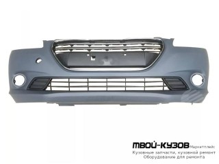 БАМПЕР ПЕРЕДНИЙ В СБОРЕ (ИТАЛИЯ) для Peugeot 301 (2013-)