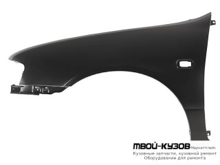 КРЫЛО ПЕРЕДНИЙ ЛЕВАЯ СТОРОНА С ОТВ ПОД ПОВТОРИТЕЛЬ (ТАЙВАНЬ) для Nissan PRIMERA P11 (11.1996 - 05.1999)