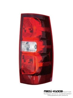 ФОНАРЬ ЗАДНИЙ ВНЕШНИЙ ПРАВАЯ СТОРОНА (DEPO) для Chevrolet YUKON / SUBURBAN / TAHOE / AVALANCHE (2007-2011)