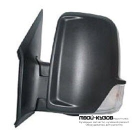 ЗЕРКАЛО ЛЕВАЯ СТОРОНА МЕХАН С ТРОСИК , УКАЗАТЕЛЬ ПОВОРОТА (CONVEX) (ТАЙВАНЬ) для Mercedes SPRINTER (2006-)