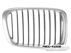 РЕШЕТКА РАДИАТОРА ПРАВАЯ СТОРОНА ТЮНИНГ ДИЗАЙН Z4 ХРОМ-ЧЁРНЫЙ (ИТАЛИЯ) для BMW E46 СЕДАН / УНИВЕРСАЛ (05.1998 - 08.2001) (09.2001 - 2003)