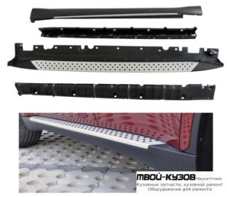 ПОРОГ-ПОДНОЖКА ЛЕВАЯ + ПРАВАЯ (КОМПЛЕКТ) для BMW E71 X6 (2008-)