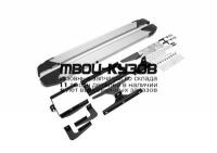 F173AL.3202.1 - ПОРОГИ-ПОДНОЖКИ (КОМПЛЕКТ) Silver (RIVAL) Lexus NX (2014-2017)