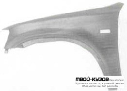 КРЫЛО ПЕРЕДНИЙ ЛЕВАЯ СТОРОНА (ЯПОНИЯ) С ОТВ ПОД ПОВТОРИТЕЛЬ П/ЗЕРКАЛО (ТАЙВАНЬ) для Honda CRV (1996-2002)