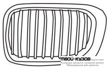 РЕШЕТКА РАДИАТОРА ЛЕВАЯ СТОРОНА (ТАЙВАНЬ) для BMW E46 КУПЕ (10.1998 - 03.2003) (2003-2006)