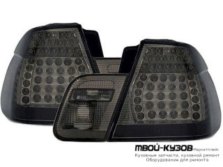 ФОНАРЬ ЗАДНИЙ ВНЕШНИЙ+ВНУТР ЛЕВАЯ + ПРАВАЯ (КОМПЛЕКТ) ТЮНИНГ (СЕДАН) ПРОЗРАЧНЫЙ С ДИОД ТОНИР (EAGLE EYES) ВНУТРИ ХРОМ для BMW E46 СЕДАН / УНИВЕРСАЛ (05.1998 - 08.2001) (09.2001 - 2003)