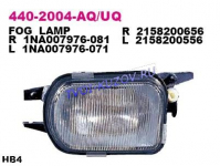 ФАРА ПРОТИВОТУМ.правая (рефлёное стекло)-03  - для MERCEDES W203