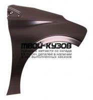 PG20812-270-R - КРЫЛО ПЕРЕДНЕЕ ПРАВОЕ (ТАЙВАНЬ) Peugeot 208 (2012-)