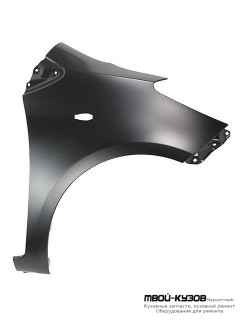 КРЫЛО ПЕРЕДНИЙ ПРАВАЯ СТОРОНА С ОТВ ПОД ПОВТОРИТЕЛЬ (ТАЙВАНЬ) для Toyota YARIS (08.2005-)