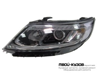 ФАРА ЛЕВАЯ СТОРОНА ЛИНЗОВАННАЯ , ДИОД , ВНУТРИ ЧЁРНЫЙ (КИТАЙ) для KIA SORENTO (2013-)