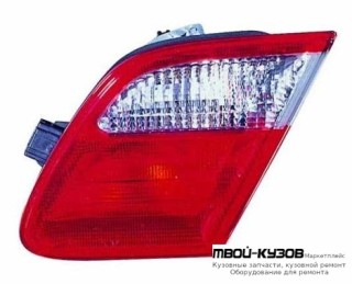 ФОНАРЬ ЗАДНИЙ ВНУТРЕН ПРАВАЯ СТОРОНА (DEPO) КРАСНЫЙ-БЕЛ для Mercedes W210 (08.1995 - 08.1999) (09.1999 - 06.2002)