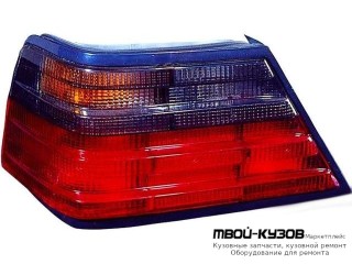 СТЕКЛО ФОНАРЯ ЗАДНИЙ ВНЕШНИЙ ЛЕВАЯ СТОРОНА ТОНИР-КРАСНЫЙ для Mercedes W124 (01.1985 - 08.1989) (09.1989 - 06.1993) E124 (07.1993 - 06.1995)
