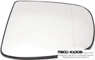 СТЕКЛО ЗЕРКАЛА ЛЕВАЯ СТОРОНА ЭЛЕКТР С ПОДОГРЕВОМ (ASPHERICAL) (ТАЙВАНЬ) для Mercedes W163 (ML) (09.1998-)