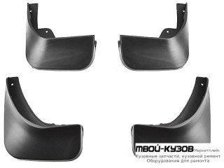 БРЫЗГОВИК ПЕРЕДНИЙ КРЫЛА ЛЕВАЯ + ПРАВАЯ (КОМПЛЕКТ) + ЗАДНИЙ (4 ШТ) (КИТАЙ) для Citroen C5 (2008-)