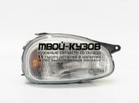442-1102R-LD-EM - ФАРА ПРАВАЯ (DEPO) Opel Corsa B (1993-2000)