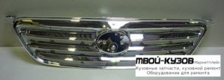 РЕШЕТКА РАДИАТОРА ХРОМ (КИТАЙ) для BYD F3 2007-