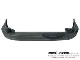 БАМПЕР ЗАДНИЙ (USA) С 2 ОТВ П/ КАТАФОТ ЧЁРНЫЙ (ТАЙВАНЬ) для Honda CRV (1996-2002)