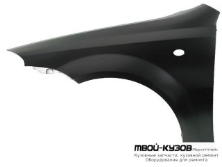 КРЫЛО ПЕРЕДНИЙ ЛЕВАЯ СТОРОНА (ХЭТЧБЭК) С ОТВ ПОД ПОВТОРИТЕЛЬ (ТАЙВАНЬ) для Chevrolet LACETTI (2004-) / DAEWOO NUBIRA (2004-)