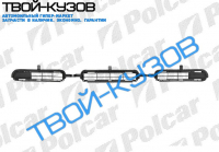 RAV4 02.09-04.10 РЕШЕТКА ПЕРЕДНЕГО БАМПЕРА НИЖНЯЯ