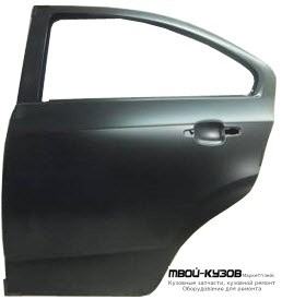 ДВЕРЬ ЗАДНИЙ ЛЕВАЯ СТОРОНА (СЕДАН) (КИТАЙ) для Chevrolet AVEO T300 (2011-)