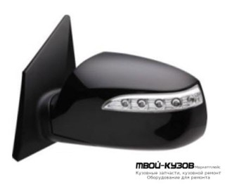 ЗЕРКАЛО ЛЕВАЯ СТОРОНА ЭЛЕКТР С ПОДОГРЕВОМ УКАЗАТЕЛЬ ПОВОРОТА (ТАЙВАНЬ) для Hyundai IX35 (2010-)