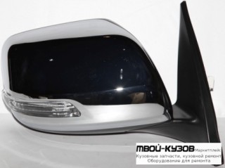 ЗЕРКАЛО ПРАВАЯ СТОРОНА ЭЛЕКТР БЕЗ ПОДОГРЕВОМ АВТОСКЛАДЫВ УКАЗАТЕЛЬ ПОВОРОТА 7 КОНТ ХРОМ КРЫШК (КИТАЙ) для Toyota LANDCRUISER PRADO 150 (2009-2017)