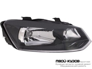 ФАРА ПРАВАЯ СТОРОНА С КОРРЕКТОР (СЕДАН) (DEPO) для Volkswagen POLO (09.2010 - 2020)