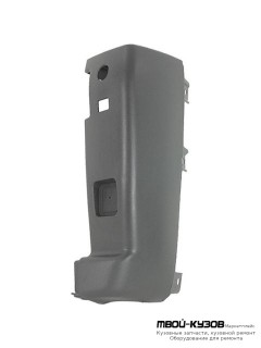 БОКОВИНА БАМПЕРА ЗАДНИЙ ПРАВАЯ СТОРОНА (КИТАЙ) для Peugeot BOXER (2006-) / CITROEN JUMPER (2006-) / FIAT DUCATO кроме Рос.сборки (2006-)