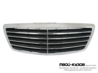 РЕШЕТКА РАДИАТОРА (ориг.) ХРОМ-СЕРЫЙ для Mercedes W220 (10.1998-)