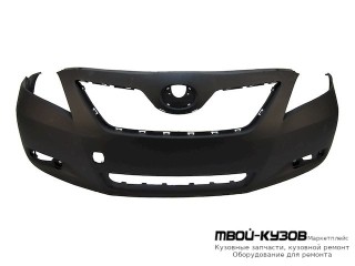 БАМПЕР ПЕРЕДНИЙ БЕЗ ОТВ П/ОМЫВАТЕЛЬ (ТАЙВАНЬ) для Toyota CAMRY V40 (01.2006-)