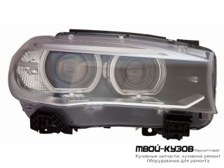 ФАРА ПРАВАЯ СТОРОНА ЛИНЗОВАННАЯ С КОРРЕКТОР , ДИОД (КСЕНОН) (DEPO) для BMW E70 X5 (2007-)