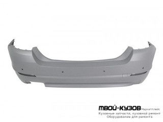 БАМПЕР ЗАДНИЙ С ОТВ ПОД ДАТЧИКИ ГРУНТ ГРУНТ (ТАЙВАНЬ) для BMW F10 5 series (2010-)