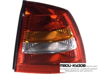 ФОНАРЬ ЗАДНИЙ ВНЕШНИЙ ПРАВАЯ СТОРОНА (СЕДАН) КРАСНЫЙ БЕЛ (DEPO) для Opel ASTRA (03.1998 - 2003)