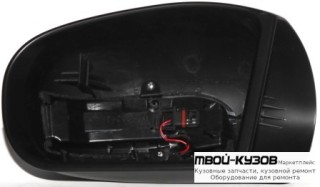 КРЫШКА ЗЕРКАЛА ЛЕВАЯ СТОРОНА С ДИОД УКАЗАТЕЛЬ ПОВОРОТА (ТАЙВАНЬ) для Mercedes W203 (07.2000-)