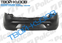 SANDERO 08- БАМПЕР ЗАДНИЙ ПОД ПОКРАСКУ НЕГРУНТОВ.