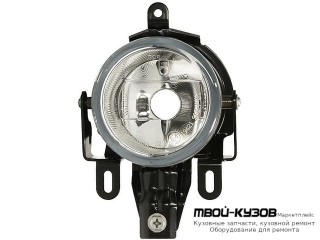 ФАРА ПРОТИВОТУМАННАЯ ЛЕВАЯ = ПРАВАЯ С КРЕПЛЕН (DEPO) для Mitsubishi PAJERO / MONTERO (2000-2002) (2003-)