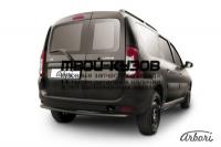 AFZDALADLAR03B - ЗАЩИТА ЗАДНЕГО БАМПЕРА d42 (Arbori) Lada Largus (2012-)
