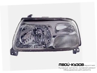 ФАРА ЛЕВАЯ СТОРОНА +/- ПОД КОРРЕКТОР (DEPO) для Suzuki GRAND VITARA (1998-) CHEVROLET TRACKER (1999-) XL7 (2001-2006)