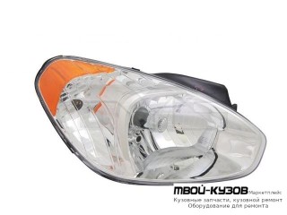 ФАРА ПРАВАЯ СТОРОНА (КИТАЙ) для Hyundai VERNA (2006-)