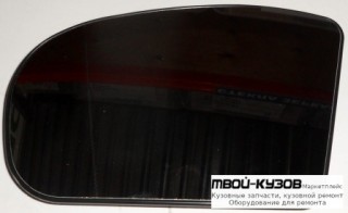 СТЕКЛО ЗЕРКАЛА ЛЕВАЯ СТОРОНА ЭЛЕКТР С ПОДОГРЕВОМ (ASPHERICAL) (ТАЙВАНЬ) для Mercedes W203 (07.2000-)