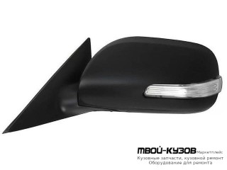 ЗЕРКАЛО ЛЕВАЯ СТОРОНА ТЮНИНГ ЭЛЕКТР БЕЗ ПОДОГРЕВОМ , АВТОСКЛАДЫВ С УКАЗАТЕЛЬ ПОВОРОТА (convex) ( СМ. ФОТО !) (Тайвань) ГРУНТ для Toyota CAMRY V40 (01.2006-)