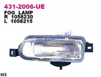ESCORT 0295- ФАРА ПРОТИВОТУМАННАЯ ЛЕВАЯ   431-2006L-UE