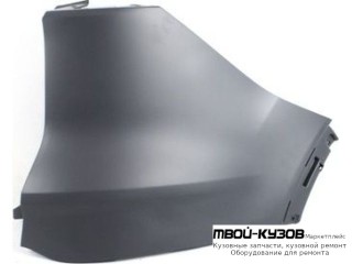 БОКОВИНА БАМПЕРА ЗАДНИЙ ПРАВАЯ СТОРОНА ГРУНТ (ТАЙВАНЬ) для Ford KUGA (2013-)