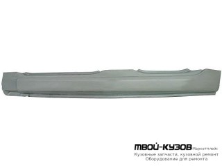 ПОРОГ ЛЕВАЯ СТОРОНА (4 дв) (KLOKKERHOLM) для Peugeot 307 (08.2001-)