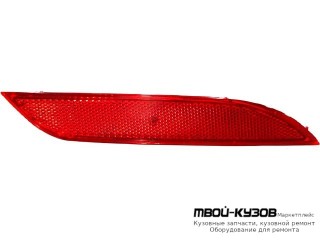 ФОНАРЬ-КАТАФОТ ПРАВАЯ СТОРОНА В ЗАДНИЙ БАМПЕР (ХЭТЧБЭК) (КИТАЙ) для KIA RIO (2011-2017)