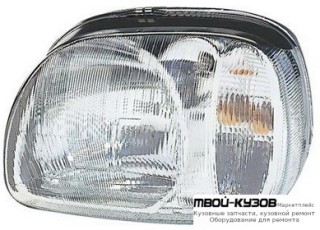 ФАРА ЛЕВАЯ СТОРОНА ПОД КОРРЕКТОР (DEPO) для Nissan MICRA (04.1998 - 08.2000) (09.2000 - 2002)