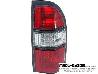 ФОНАРЬ ЗАДНИЙ ВНЕШНИЙ ПРАВАЯ СТОРОНА (DEPO) КРАСНЫЙ-БЕЛ для Toyota LANDCRUISER PRADO 90 (04.1996 - 09.2002)