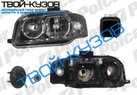 A3 03-08 ФАРА ПРАВАЯ ЭЛЕКТРИКА С МОТОРОМ